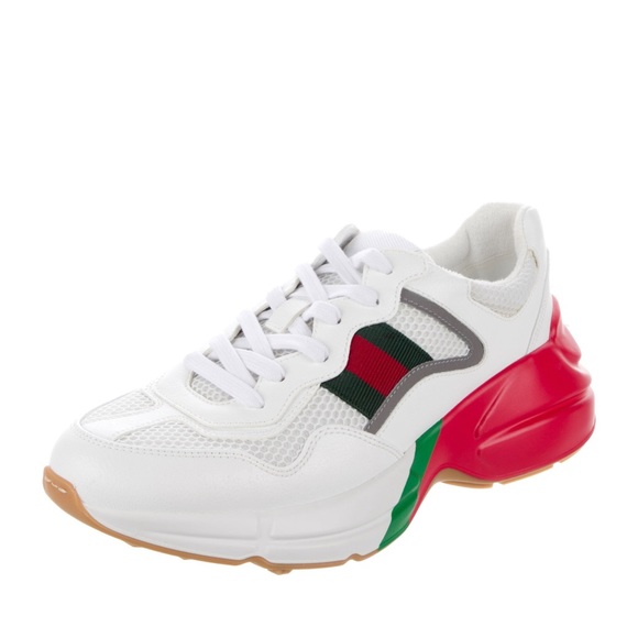 New & Authentic Gucci Rhyton Lavaredo Reflection Chunky Sneakers( Will trade) - Picture 5 of 15